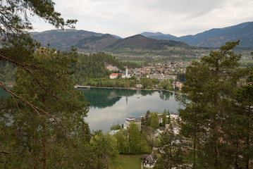 Fototapeta premium lake view