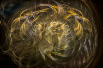 Naklejka premium Strong, creative and unique light painting background