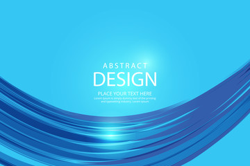 Abstract blue background