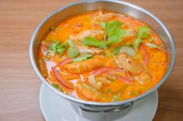 Tom Yum Goong, thai food , spicy food 