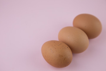 whole eggs of organic farming