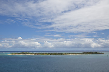 Clouds & mystery island