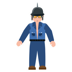 Motorcycle biker design