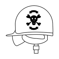 Motorcycle helmet icon