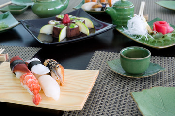Fototapeta na wymiar Japanese meal