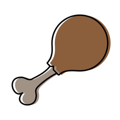 chicken leg icon