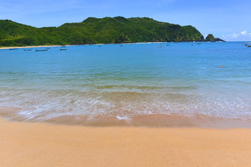 Mawun Beach, Lombok island, Indonesia