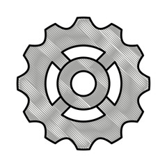 Obraz premium gear wheel icon