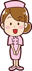 看護婦のイラスト素材