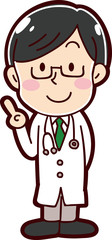 お医者さんのイラスト素材