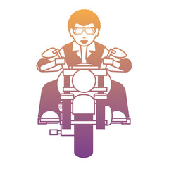 Motorcycle biker design