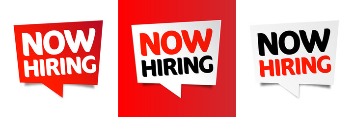 Now hiring !