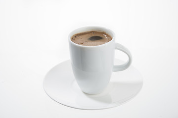 Traditional Turkish coffee with space for your text.   