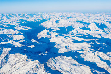 Fototapeta premium landscape in the Alps mountains
