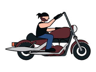 Fototapeta na wymiar Motorcycle biker design