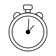 time chronometer isolated icon vector illustration design