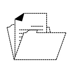 file folder isolated icon vector illustration design