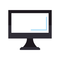 Computer screen symbol icon vector illustration graphic design