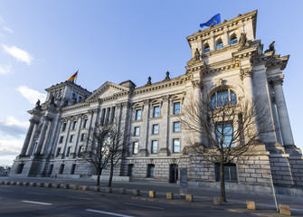Fototapeta premium reichstag building berlin germany