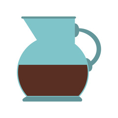 Coffee kettle symbol icon vector illustration graphic design