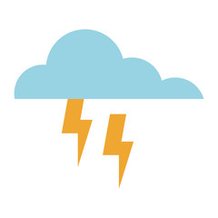 Rainy weather symbol icon vector illustration graphic design