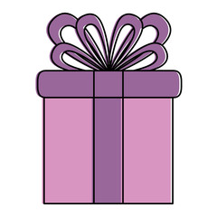 gift box present icon vector illustration design