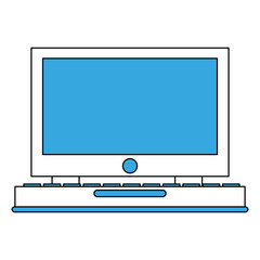 Desk computer symbol icon vector illustration graphic design