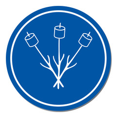 Zephyr on skewer icon