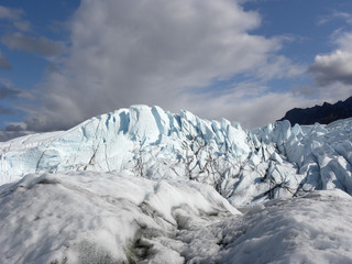 Fototapeta na wymiar ghiacciaio