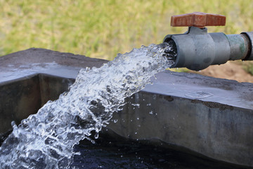 Water Pumping set in Farm Field