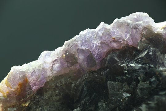 Lithium mineral lepidolite