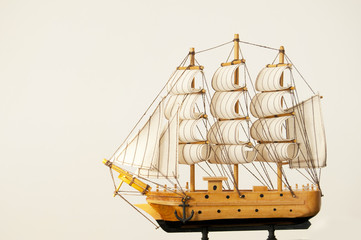 Miniature ship