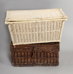 wicker boxes