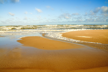beach of the Baltic sea