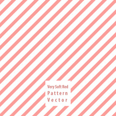 Soft red lines seamless pattern. Vector illustration.