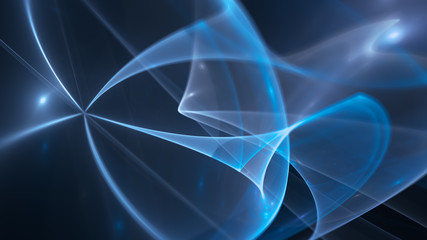 Blue glowing new technology surface abstract background