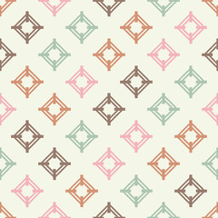 Ethnic boho seamless pattern. Scribble texture. Folk motif. Textile rapport.