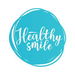 'Healthy smile' motivation  poster