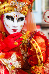 Masks in Venice, Italy