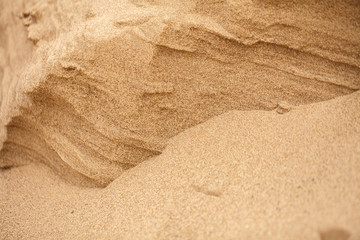 Naklejka na ściany i meble sand dunes orange background