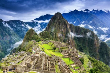Crédence en verre imprimé Machu Picchu Machu Picchu, Pérou.