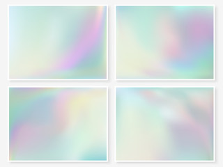 Holographic background vibrant pastel texture turquoise