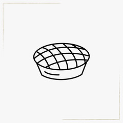 pie line icon
