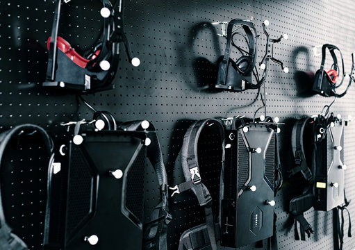 Standard equipment in the virtual reality club