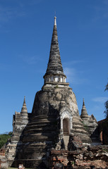 Old temple in Ayutthaya Thailand
