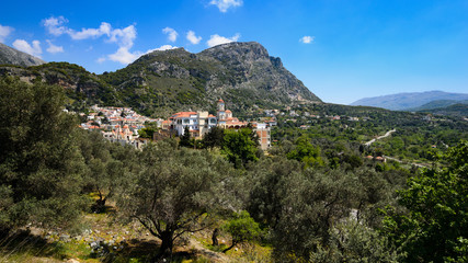 Fototapeta na wymiar Krajobrazy Krety, Grecja