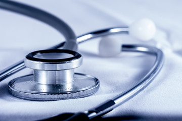fonendoscopio en primer plano