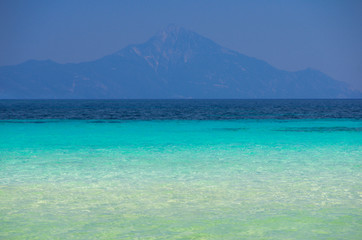 Sea shore at summer