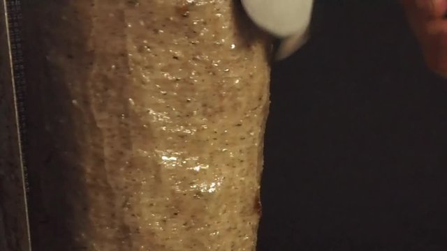 Gyro Meat being sliced