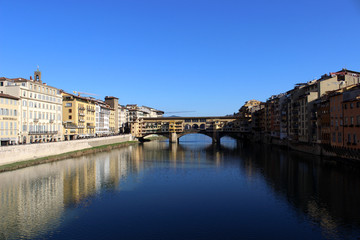 Obraz premium Florencia - puente viejo